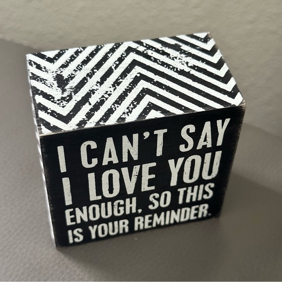 Primitives by Kathy I Love You Box Sign - Picture 4 of 12